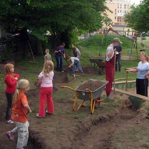 Bild 1: Sponsoring "Wasserspielplatz: AWO Kindergarten"